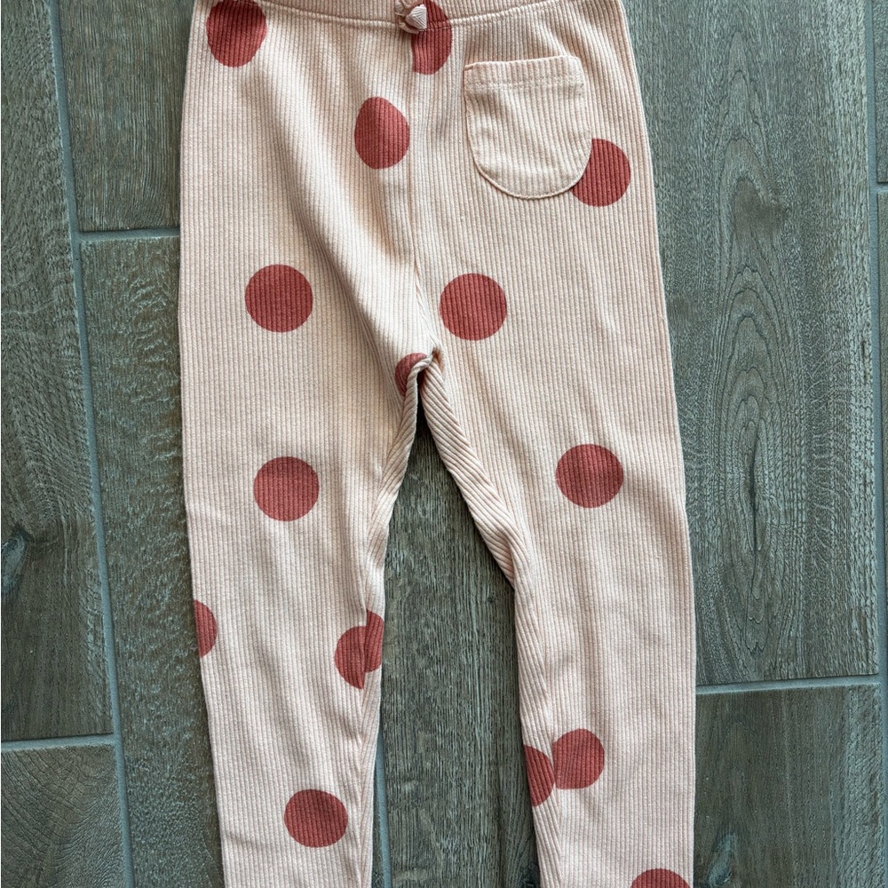 Zara Polka Dot Pants Set Sz 4-5 Years - Picture 4 of 9